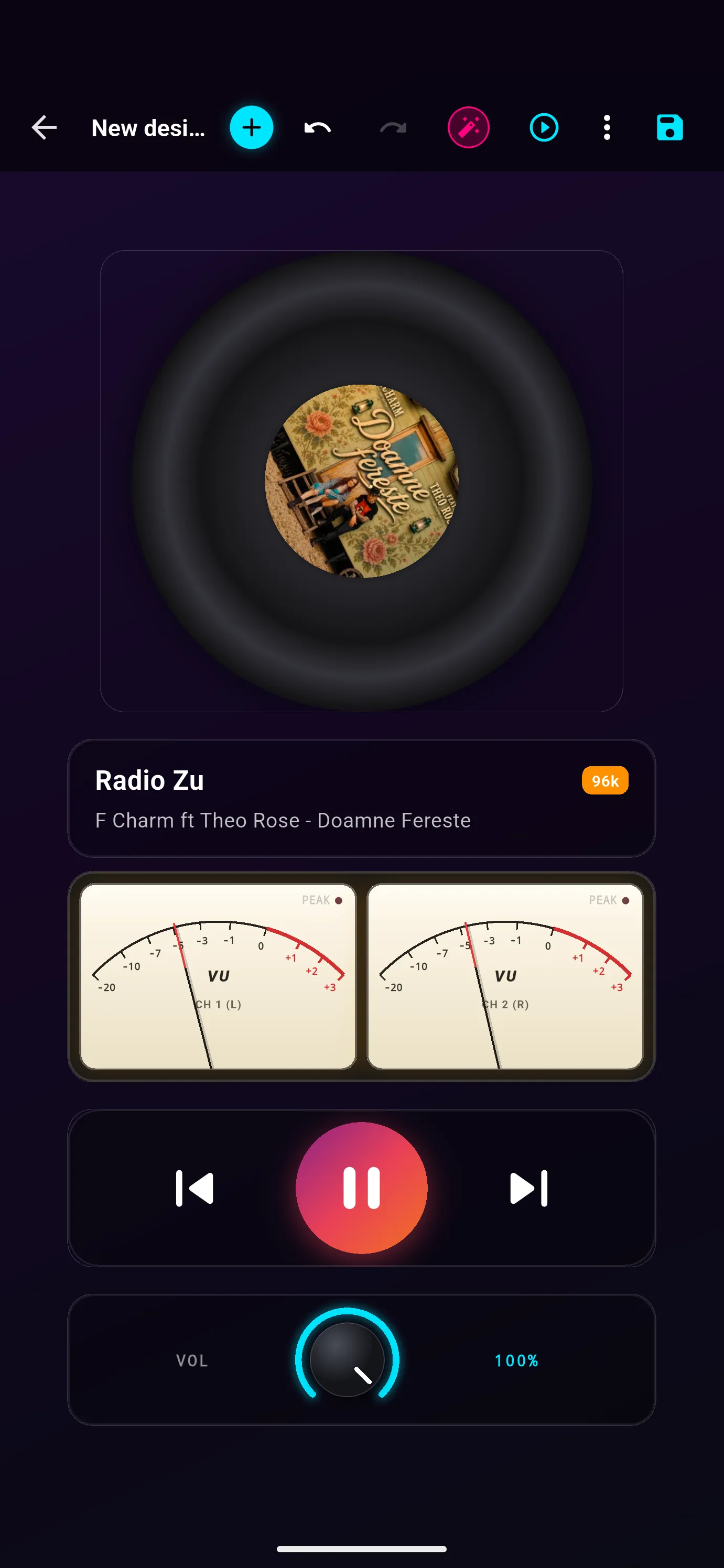 Studio layout: Retro Hi-Fi
